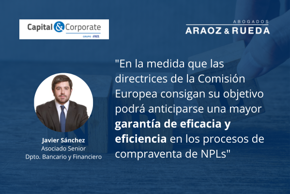 Comercialización de NPLs: directrices de la Comisión Europea