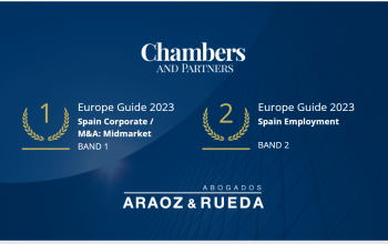 Araoz & Rueda, recommended firm in Chambers Europe 2023