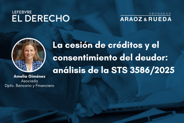 Cesión de créditos y consentimiento del deudor