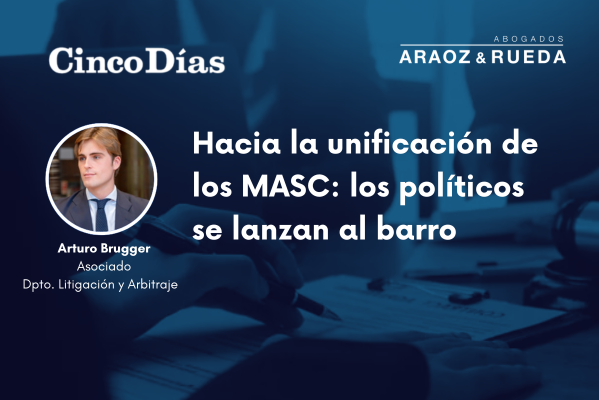 reforma MASC España en tribunales