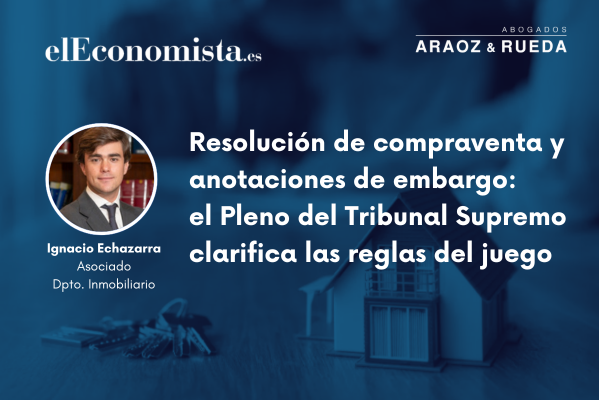 Seguridad jurídica en compraventas inmobiliarias en España: documentos de registro y anotaciones de embargo