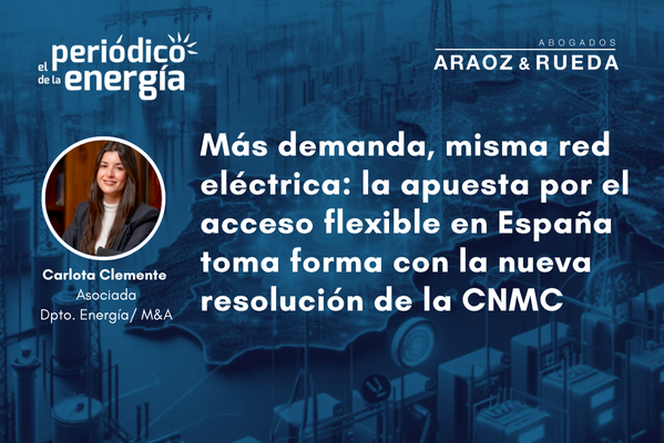 Más demanda, misma red: la apuesta por el acceso flexible en España toma forma con la nueva resolución de la CNMC
