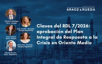RDL 7/2026: aprobación del Plan Integral de Respuesta a la Crisis en Oriente Medio