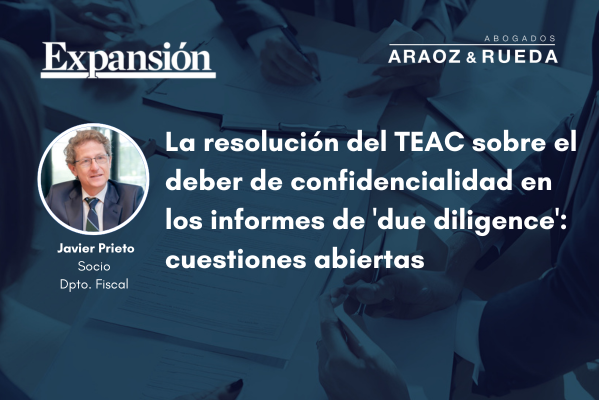 confidencialidad due diligence fiscal