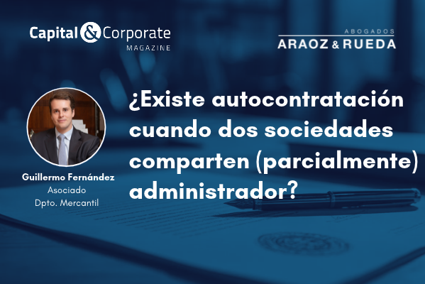 Autocontratación entre sociedades